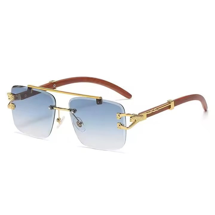 Cartier Wooden Panther Gold Multi Colour Shaded