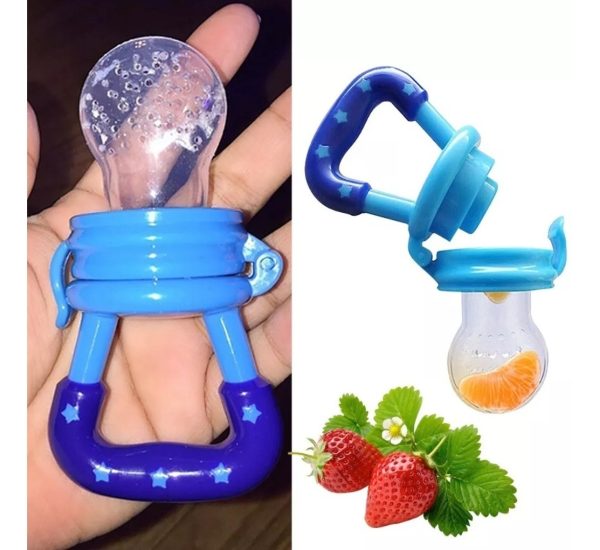 Food Pacifier + Feeder Spoon/ Fresh Fruit Food Baby , Feeding Safe Fruit Feeder