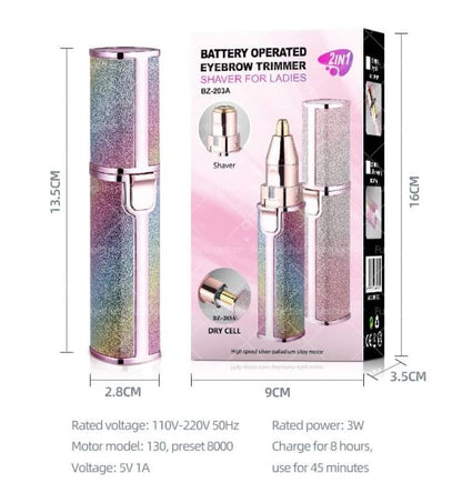 Eyebrow Trimmer And Shaver