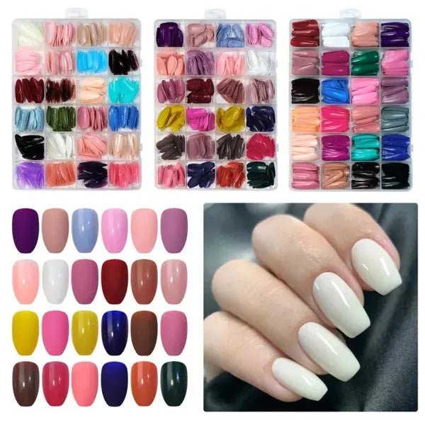 Reusable Fake Nails With Box