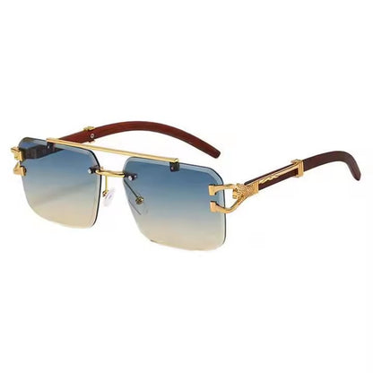 Cartier Wooden Panther Gold Multi Colour Shaded