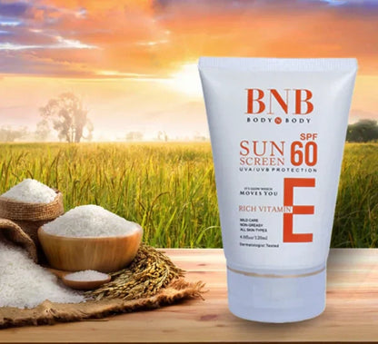 BNB Sun Screen Spf-60 Vitamin E