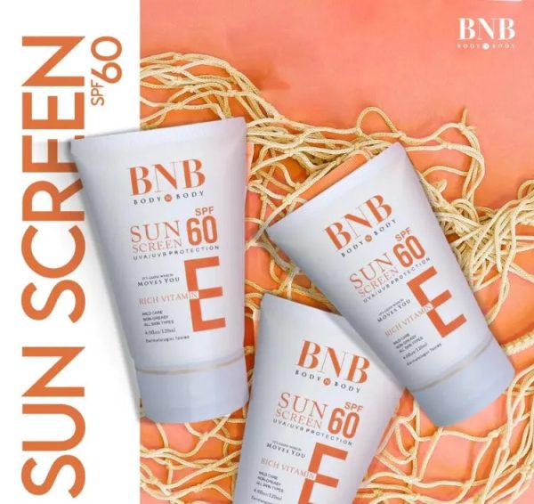 BNB Sun Screen Spf-60 Vitamin E