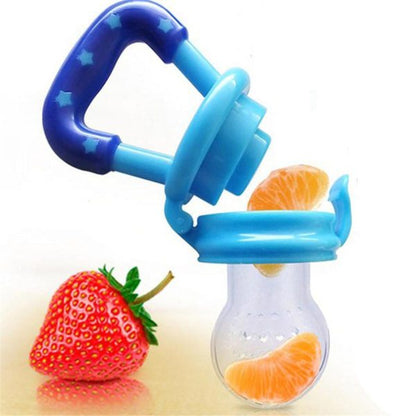 Food Pacifier + Feeder Spoon/ Fresh Fruit Food Baby , Feeding Safe Fruit Feeder