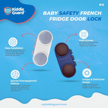 Multipurpose French Fridge Lock 3m Vhb Tape