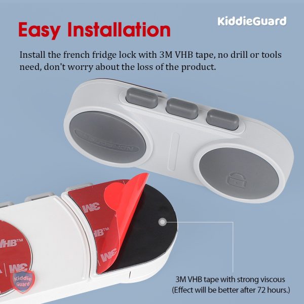 Multipurpose French Fridge Lock 3m Vhb Tape